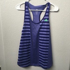 Adidas racer back purple tank. Size small